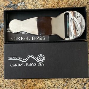 Carrol Boyes Stainless Steel Decorative Cheese Slicer